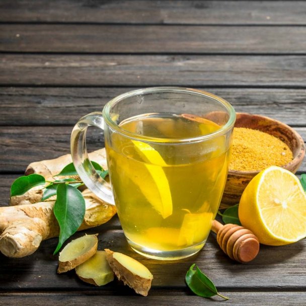 lemon, detox, healing drink, ginger