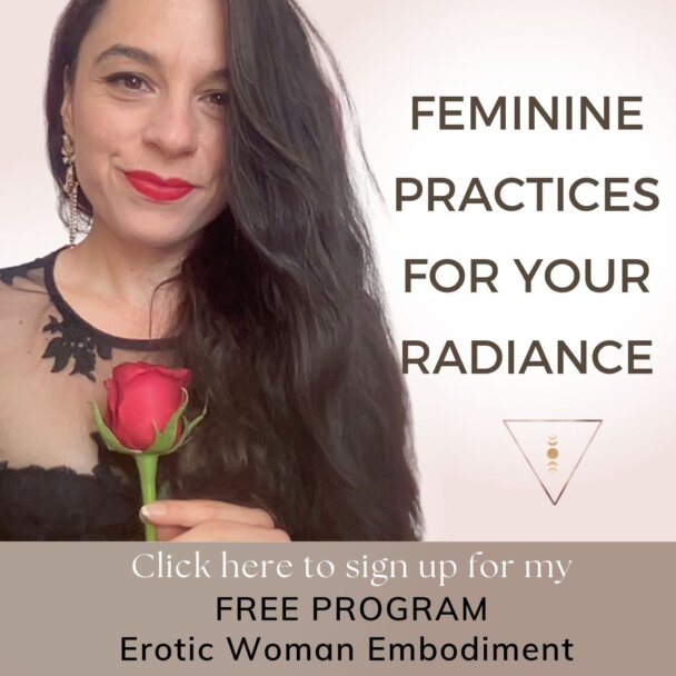 feminine practices, embodiment, magnetic woman
