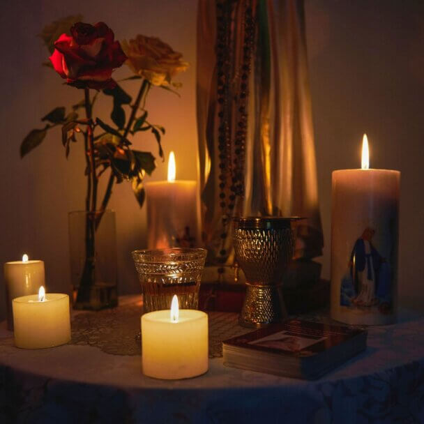 candles, feminine, sensual